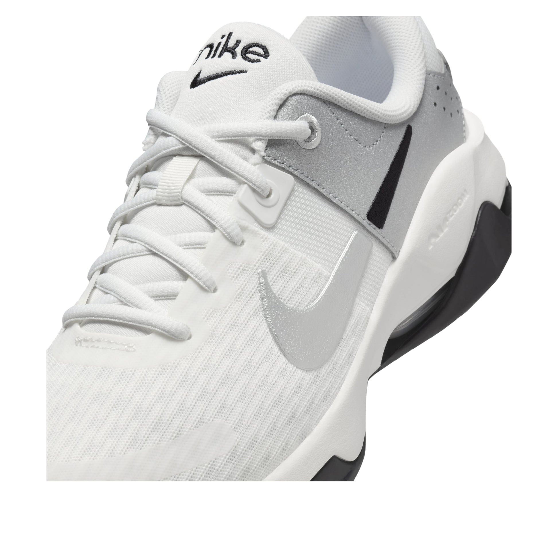 (WMNS) Nike Bella 6 Premium 'Summit White Black Sail Metallic Silver' FZ1714-100