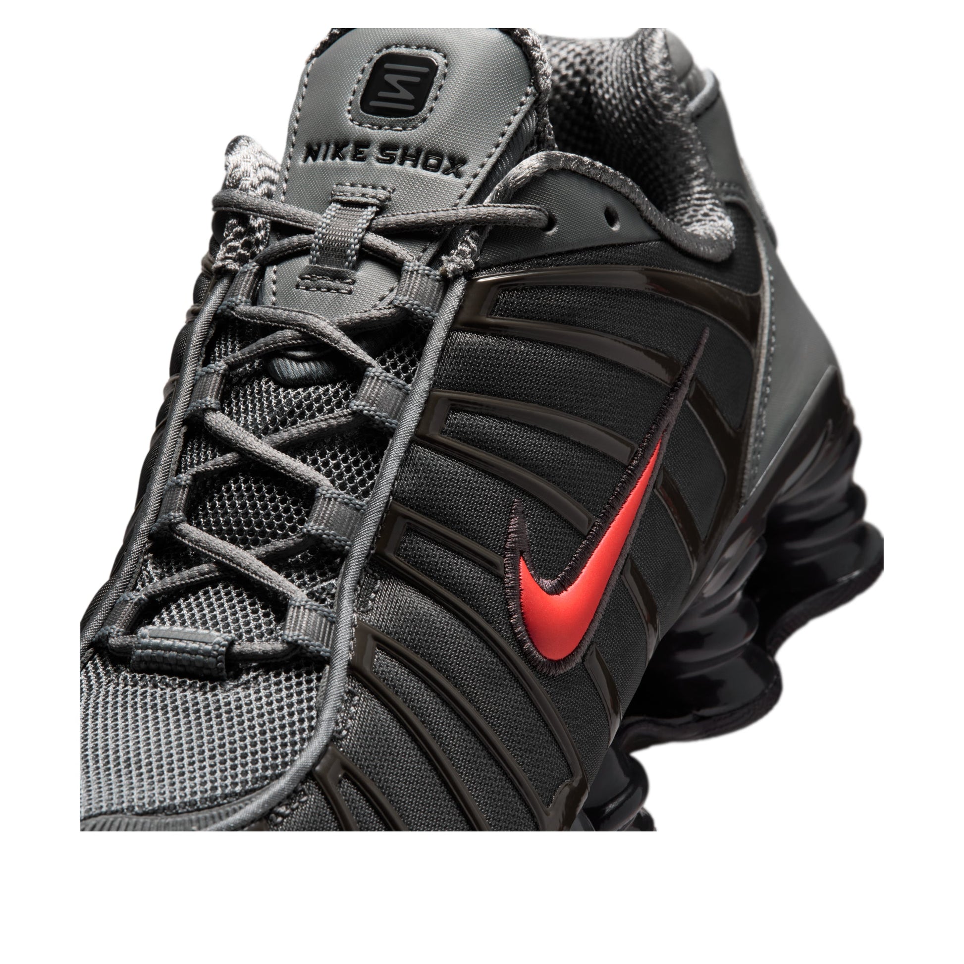 Nike Shox TL SE 'Smoke Grey Bright Crimson' IQ6599-003
