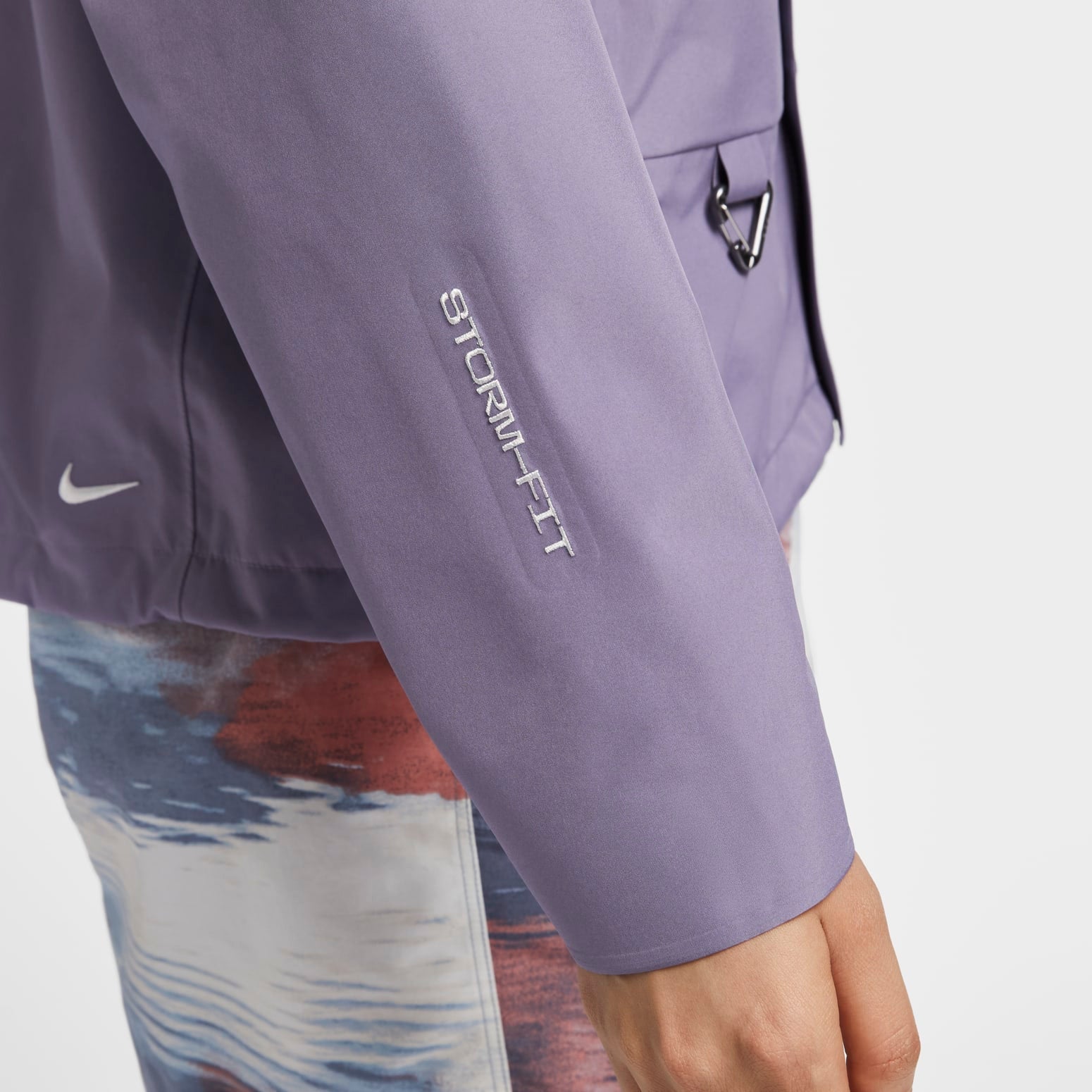(WMNS) Nike ACG Cascade Rains Storm-FIT Windproof Water Repellent Lightweight Packable Jacket 'Purple' DV9523-509
