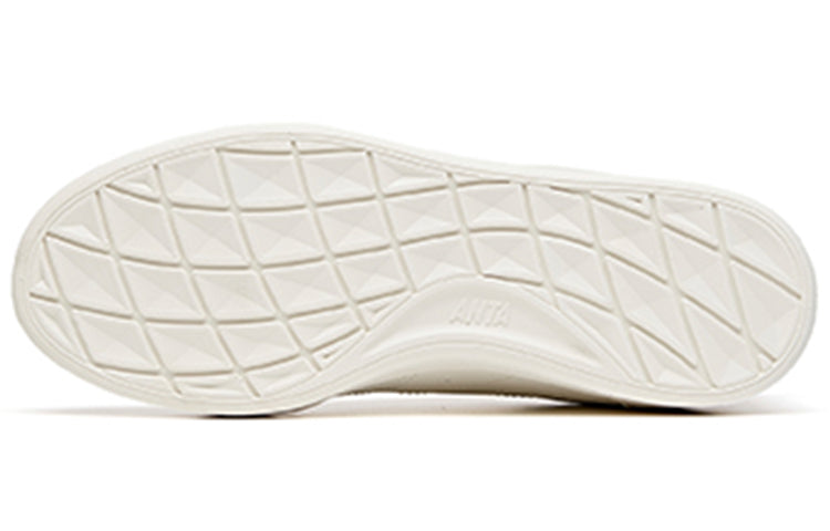 (WMNS) ANTA Skateboarding Series Sneakers 'Ivory White with Orange' 922048015-4