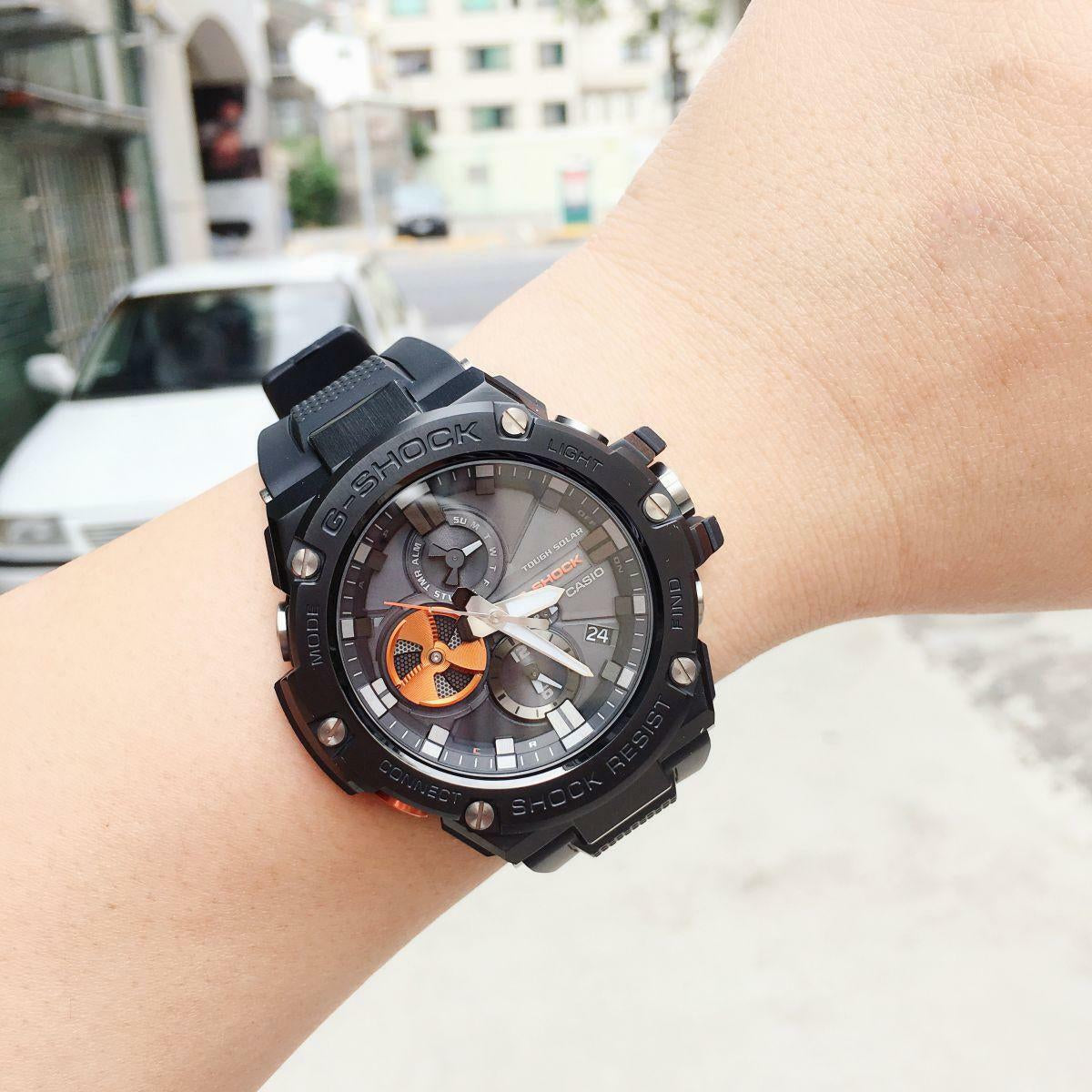 CASIO G-Shock G-Steel 'Black' GST-B100B-1A4
