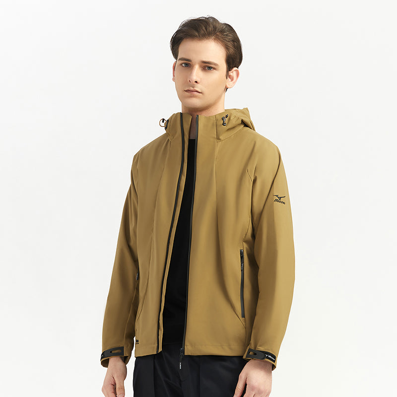 Mizuno Outdoor Windbreaker Jacket 'Brown' A2CC3105