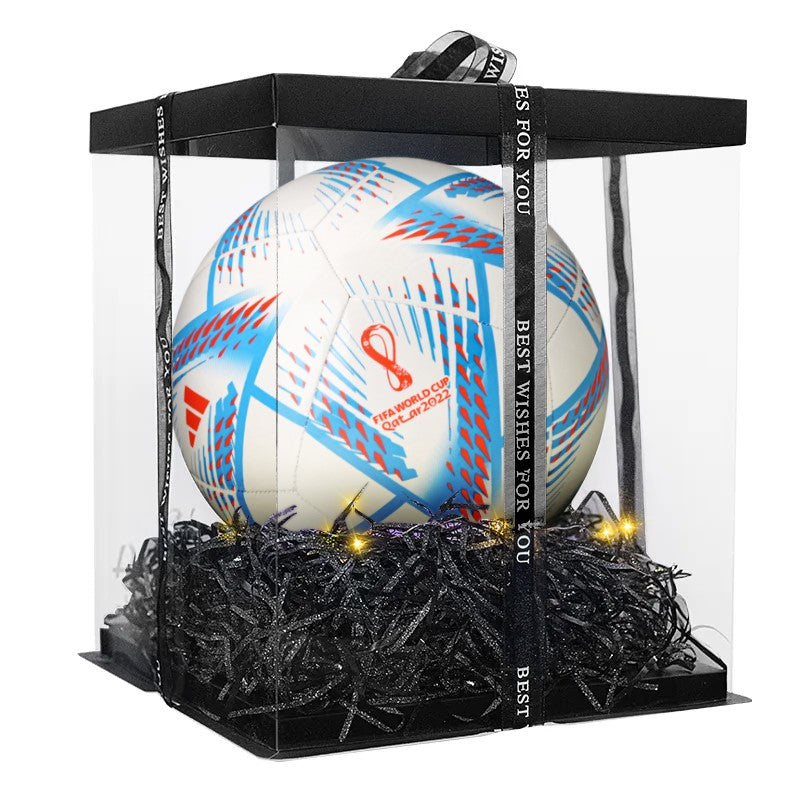 adidas Al Rihla Club Ball 'White Blue' H57786