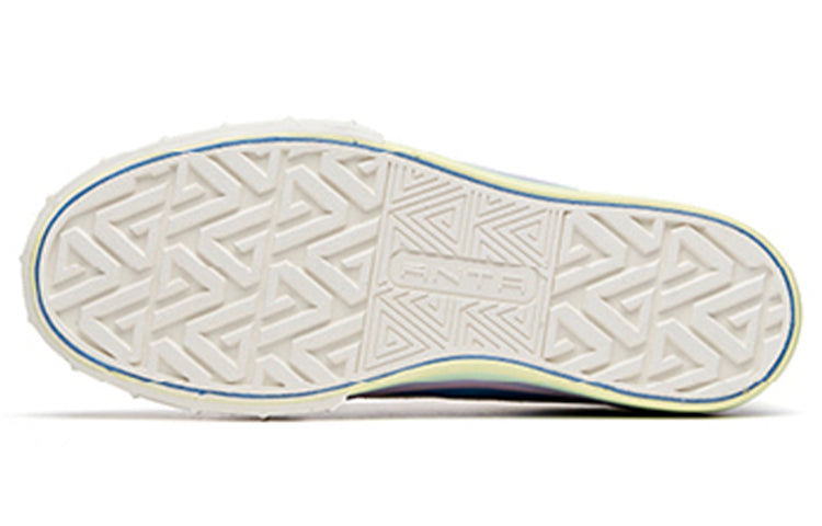 (WMNS) ANTA Life Series Sneakers 'White Blue Purple' 122028608-2
