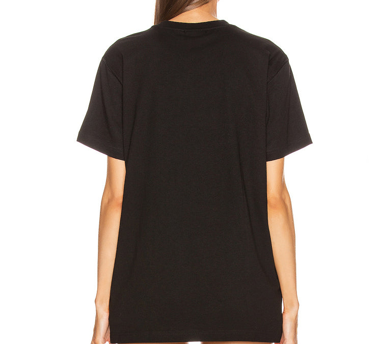 adidas Alexander wang NewYork Printing Pattern Short Sleeve Couple Style Black FI6953