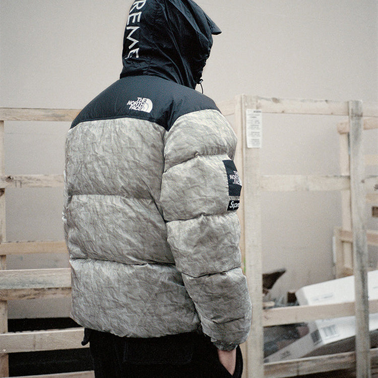 Supreme FW19 week 18 x The North Face Paper Print Nuptse Jacket SUP-FW19-10964