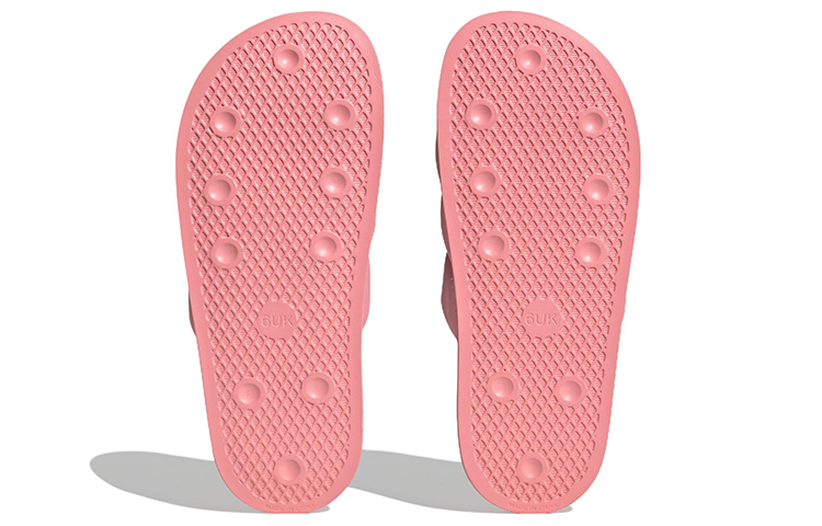 (WMNS) adidas Adilette Essential Slides 'Super Pop' HQ2055