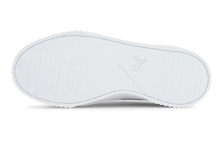 (GS) PUMA Carina L Casual Board Shoes White 370677-19