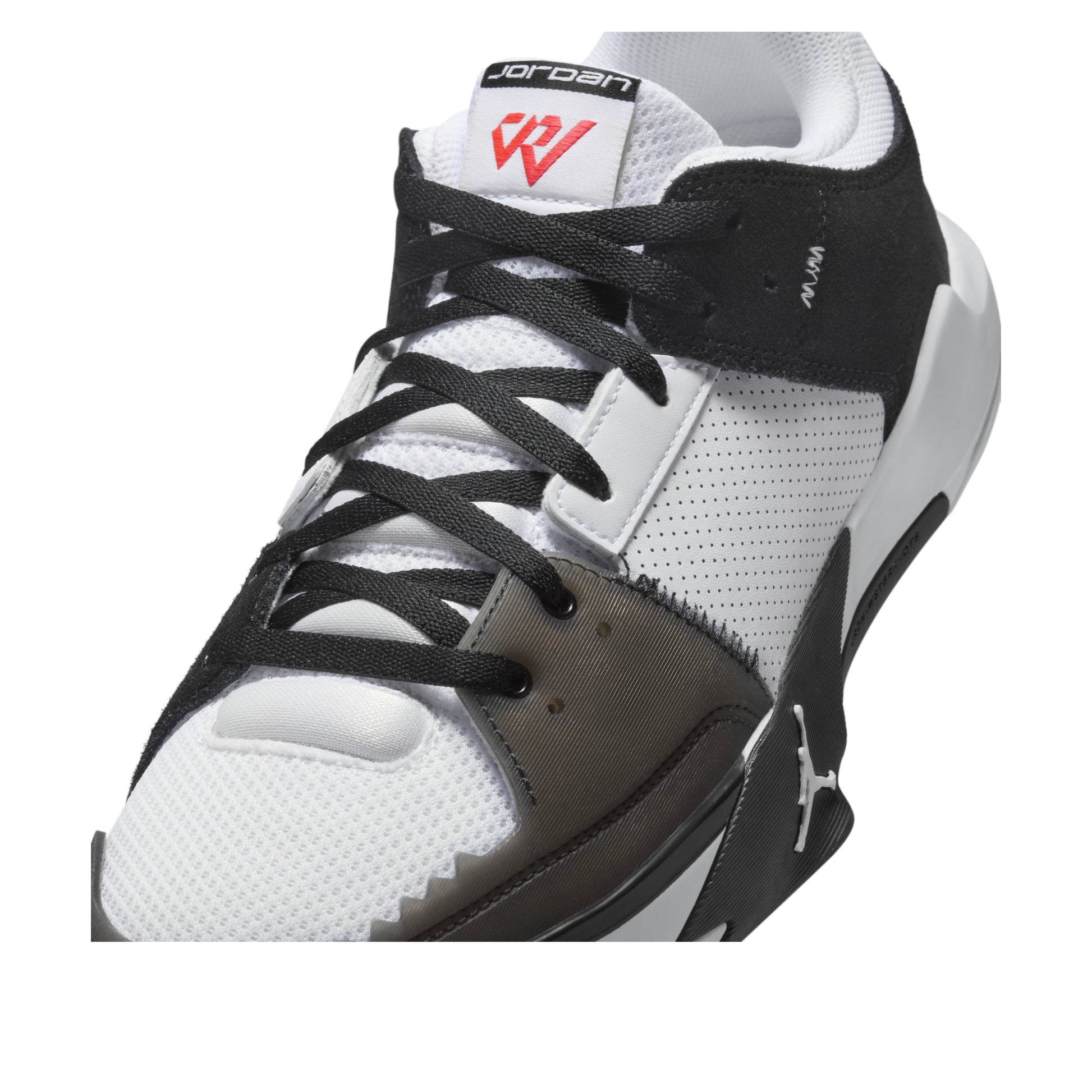 Air Jordan One Take 5 PF 'White Black Bright Crimson' FD2336-101