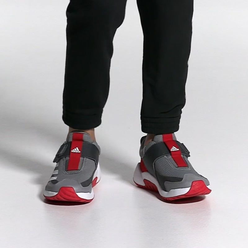 (PS) adidas 4Uture Sport Running K 'Gray Red White' FV3712