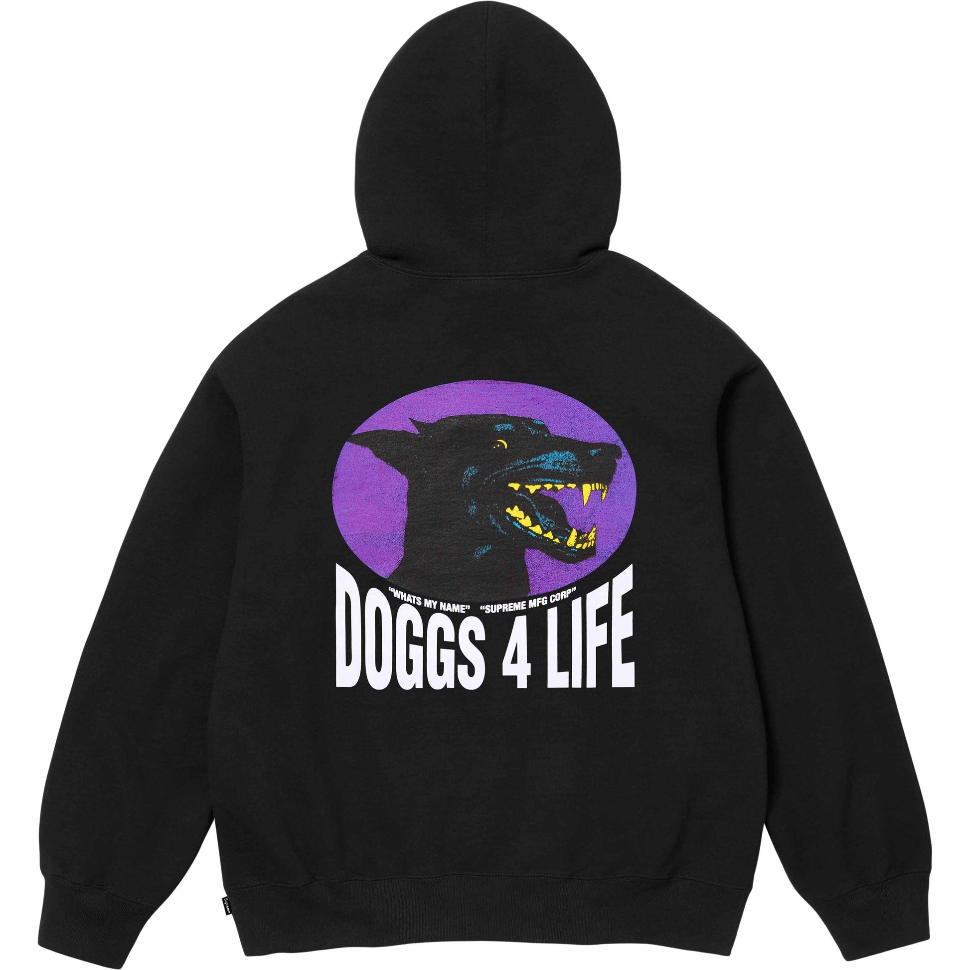Supreme Doggs Hooded Sweatshirt 'Red Purple' SUP-SS24-179