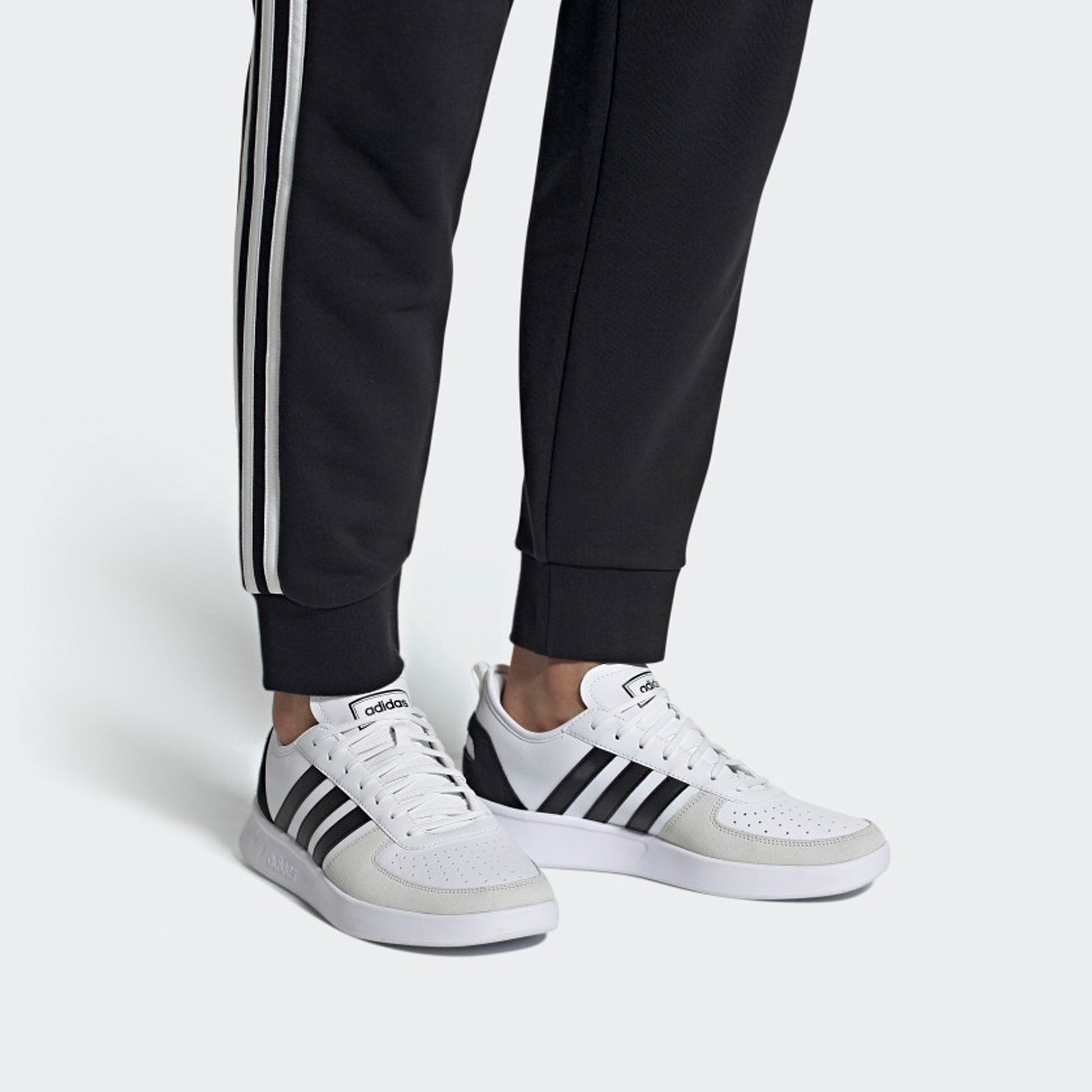 adidas Court80s Tennis shoes 'Black White Grey' FW2871