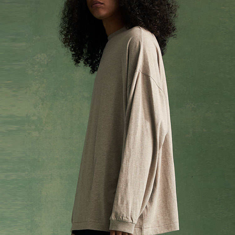 Fear of God Essentials FW23 Long Sleeve Tee 'Core Heather' 125BT232014F