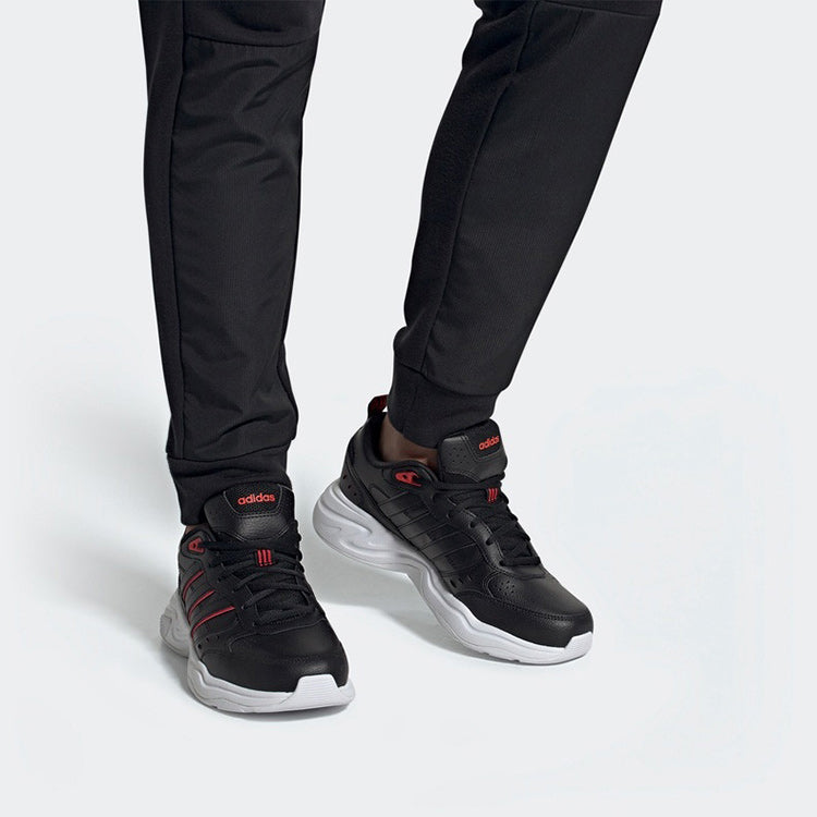 adidas neo Strutter 'Black White Red' FV0426