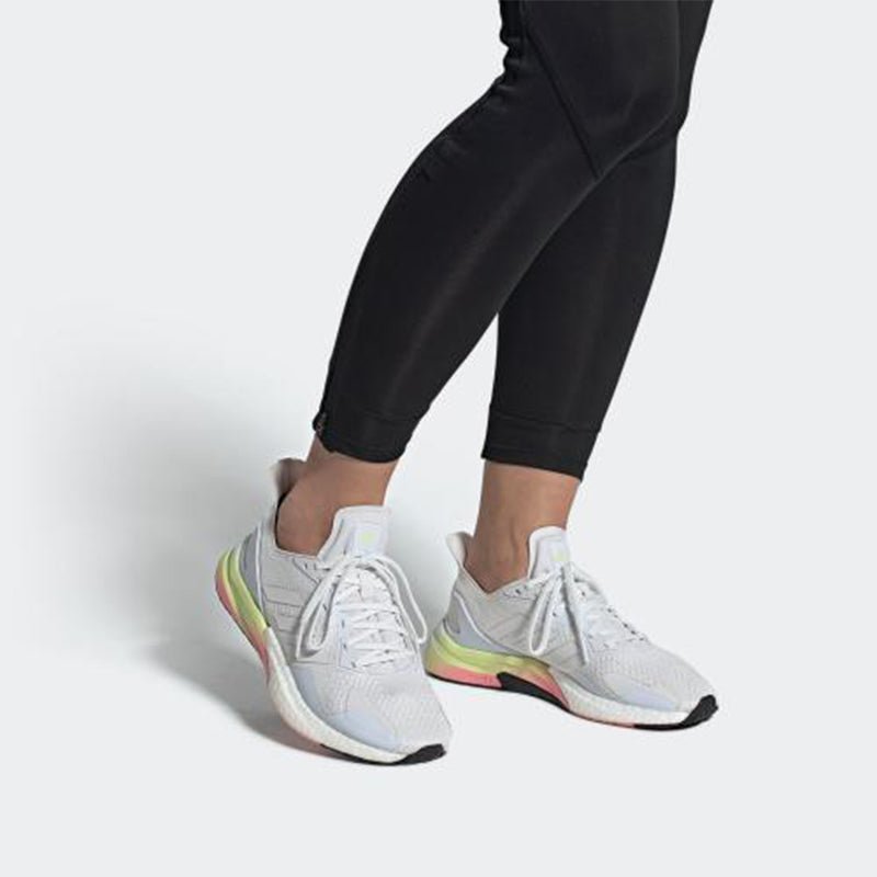 (WMNS) adidas X9000 L3 White/Pink/Yellow FY2349