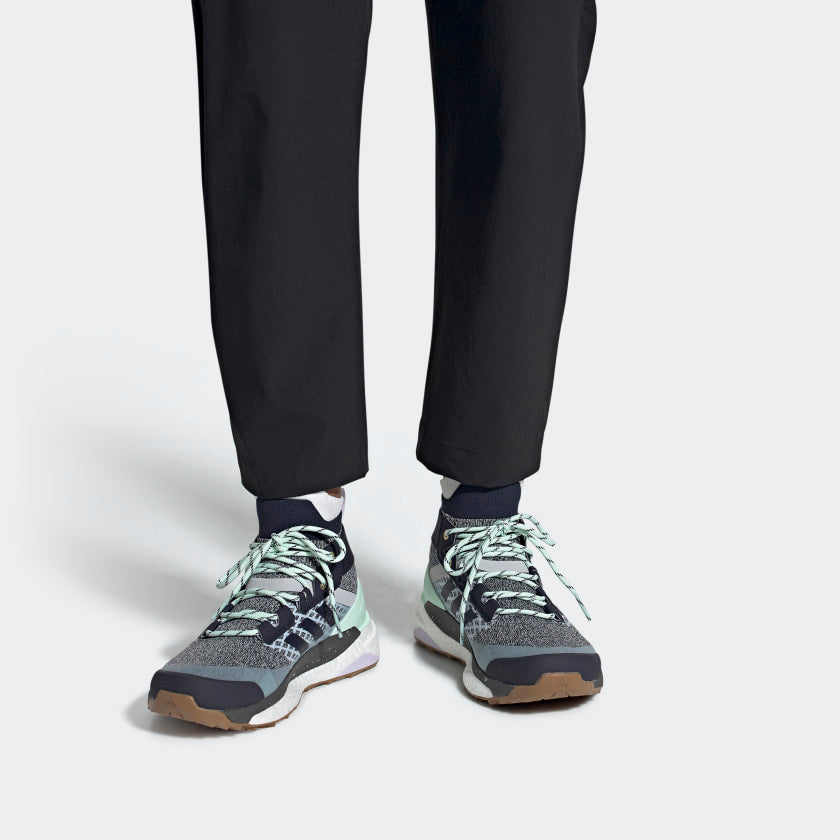 (WMNS) adidas Terrex Free Hiker Hiking 'Black Grey Green' EF3322