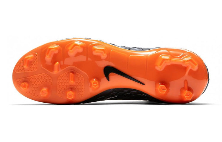 (GS) Nike Hypervenom 3 Elite DF FG 'Dark Grey Total Orange' AH7292-081