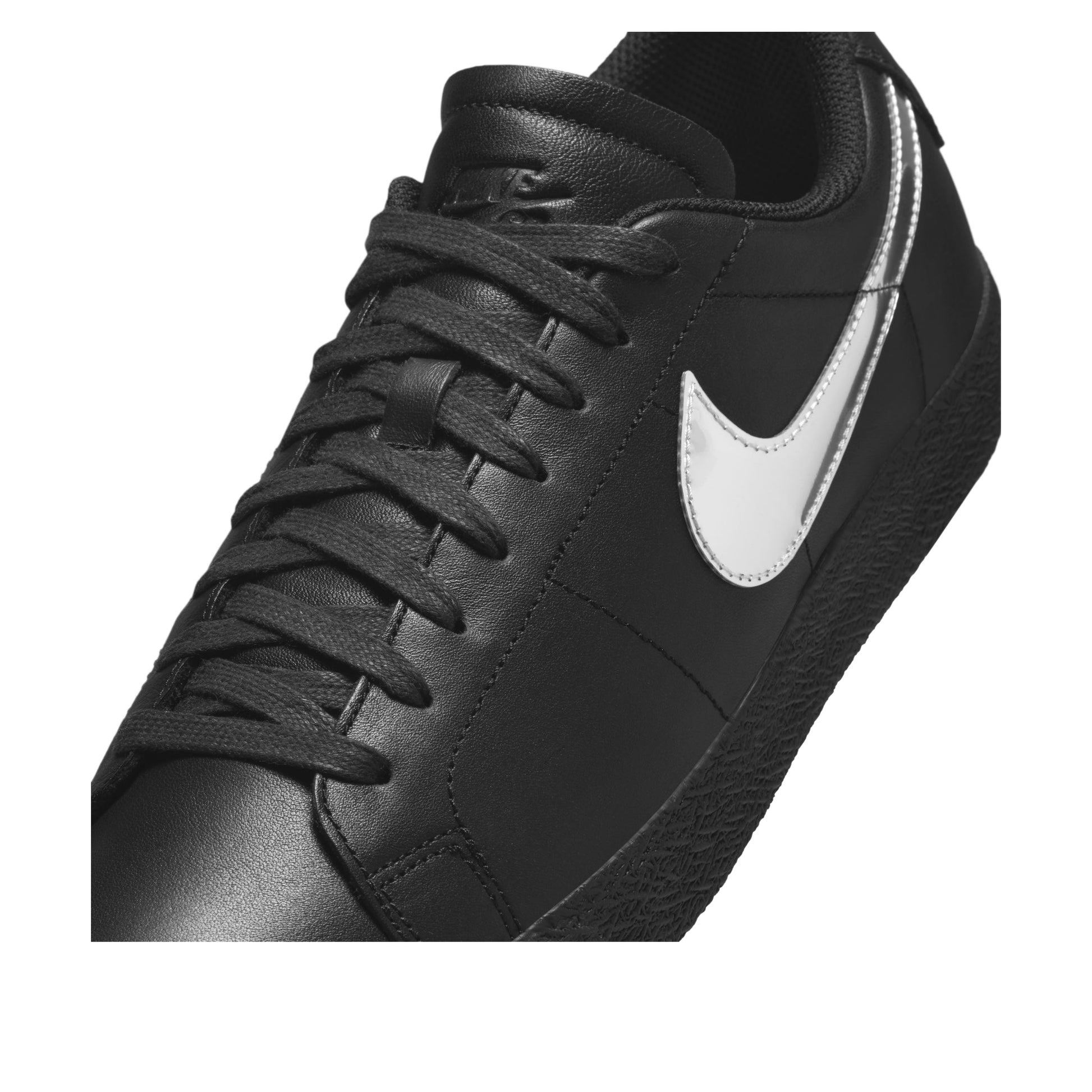 Nike x Dancer Skateboards SB Zoom Blazer Low 'Black Metallic Silver'  HJ6703-001