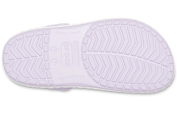 Crocs Crocband Logo Mania Clogs 'Lilac' 205914-549