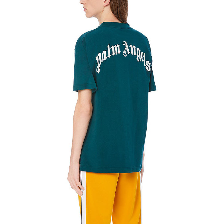 Men's PALM ANGELS Bear Short Sleeve Green PMAA001E20JER0035760