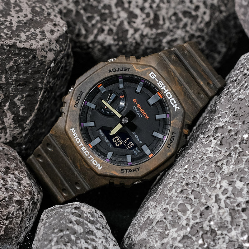 CASIO G-Shock Analog-Digital 'Brown' GA-2100FR-5APR