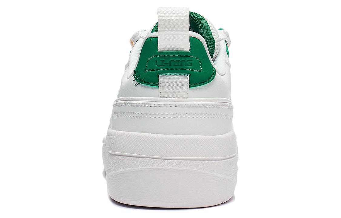 (WMNS) Li-Ning Common 80s 'White Grey Green' AGCT228-1