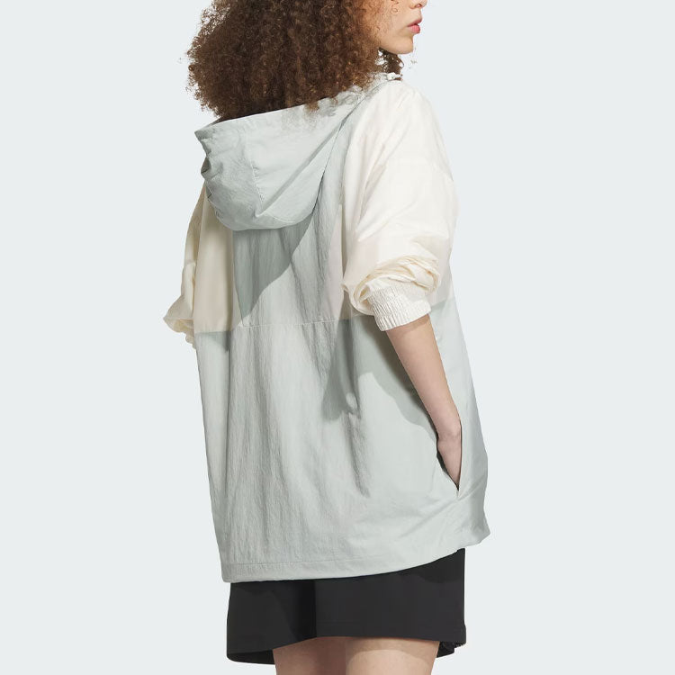 adidas Neo Essentials Windbreaker Jackets 'White' IK5058