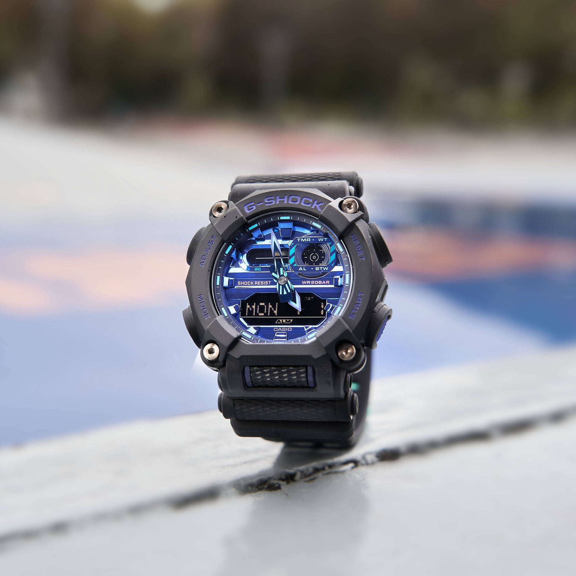 CASIO G-Shock Analog-Digital 'Black' GA-900VB-1APR