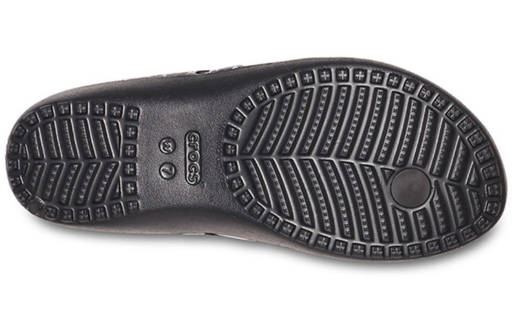 (WMNS) Crocs Kadee 2 Printed Flip Flops 'Floral Black' 205998-97J