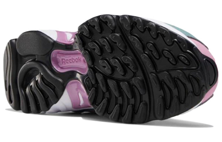 (WMNS) Reebok Dmx Series 2200 Running Shoes White/Green/Pink EF3012