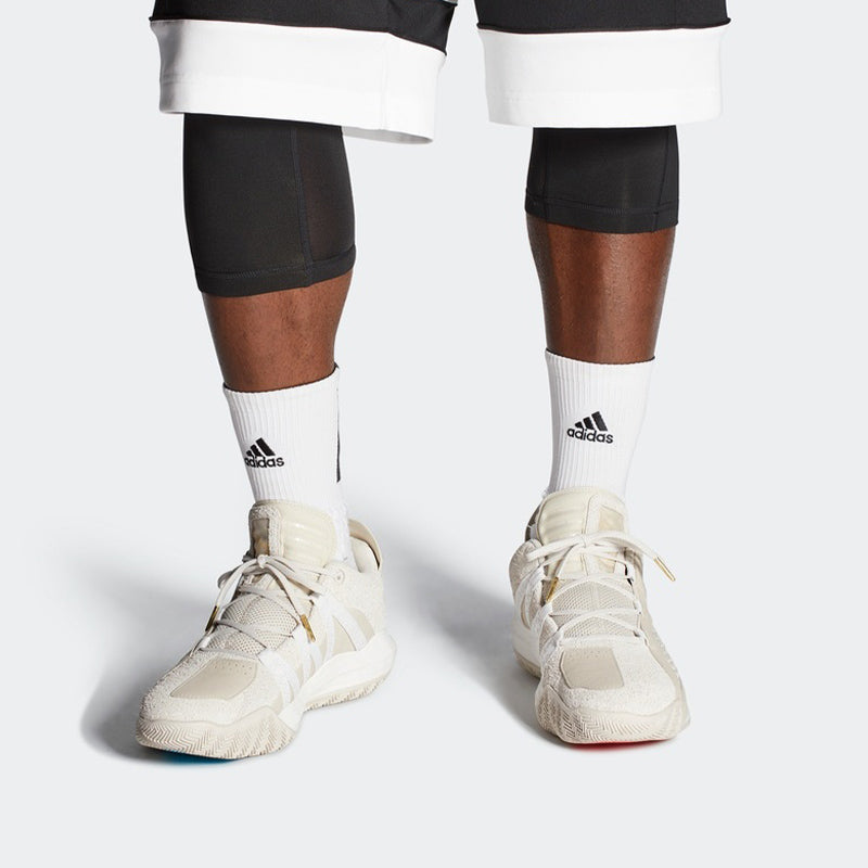 adidas Dame 6 Gca Leather 'Yellow White' FX9024
