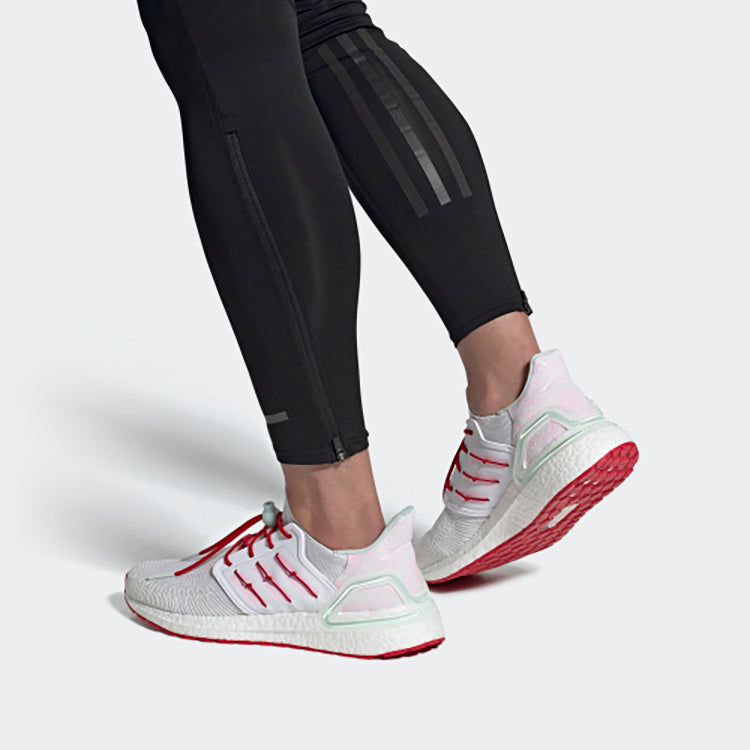 adidas Ultraboost 20 'White Scarlet' H01421