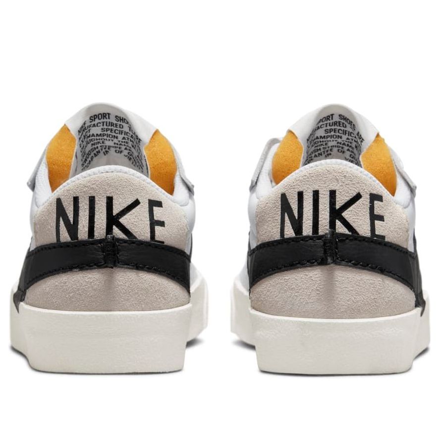 (WMNS) Nike Blazer Low Jumbo 'White Black' DQ1470-101