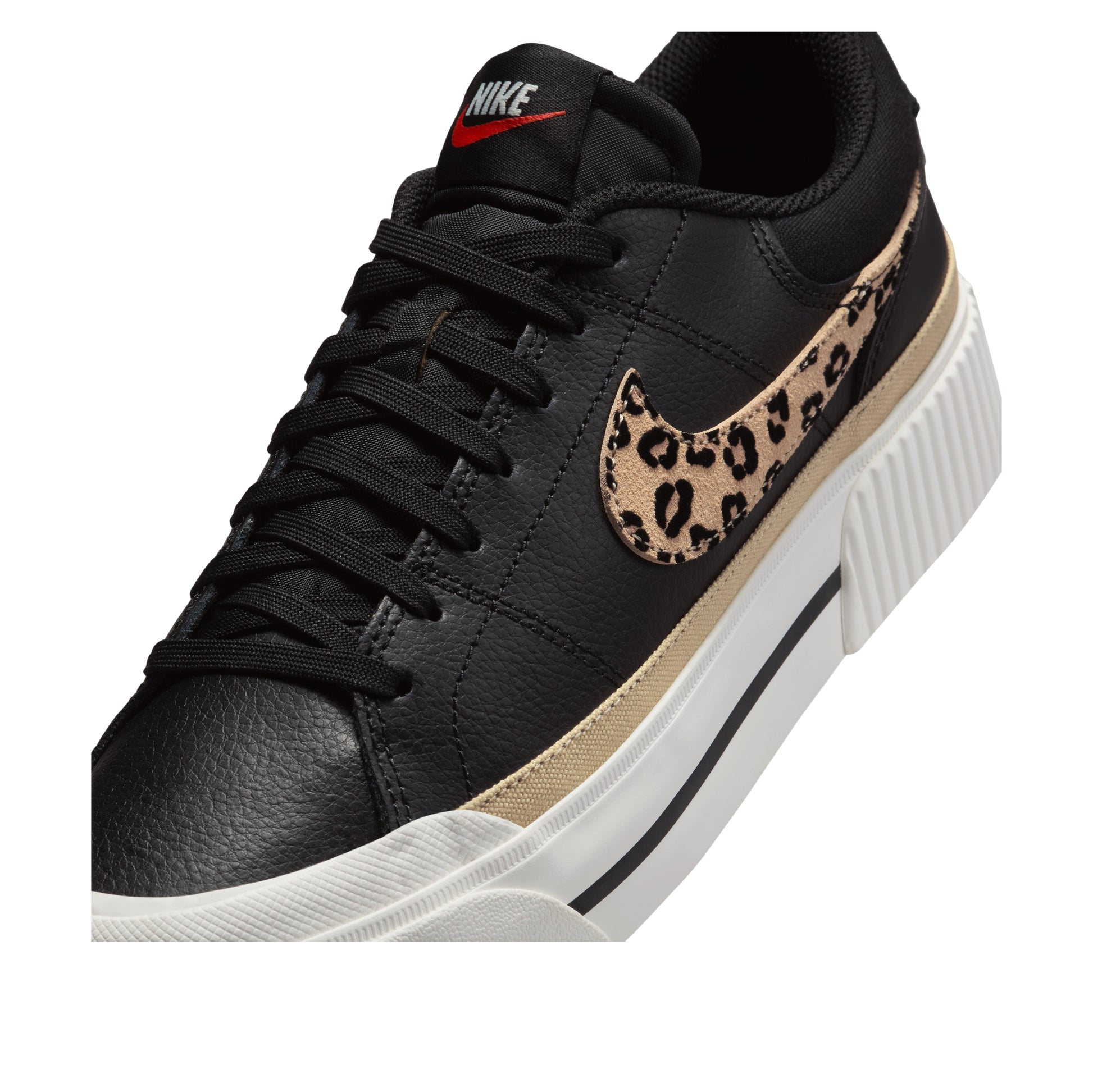 (WMNS) Nike Court Legacy Lift 'Leopard Black' HF9548-001
