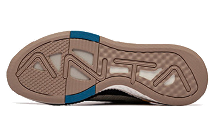 ANTA Running Series Sneakers Mid 'Beige Black Brown' 11915553-4