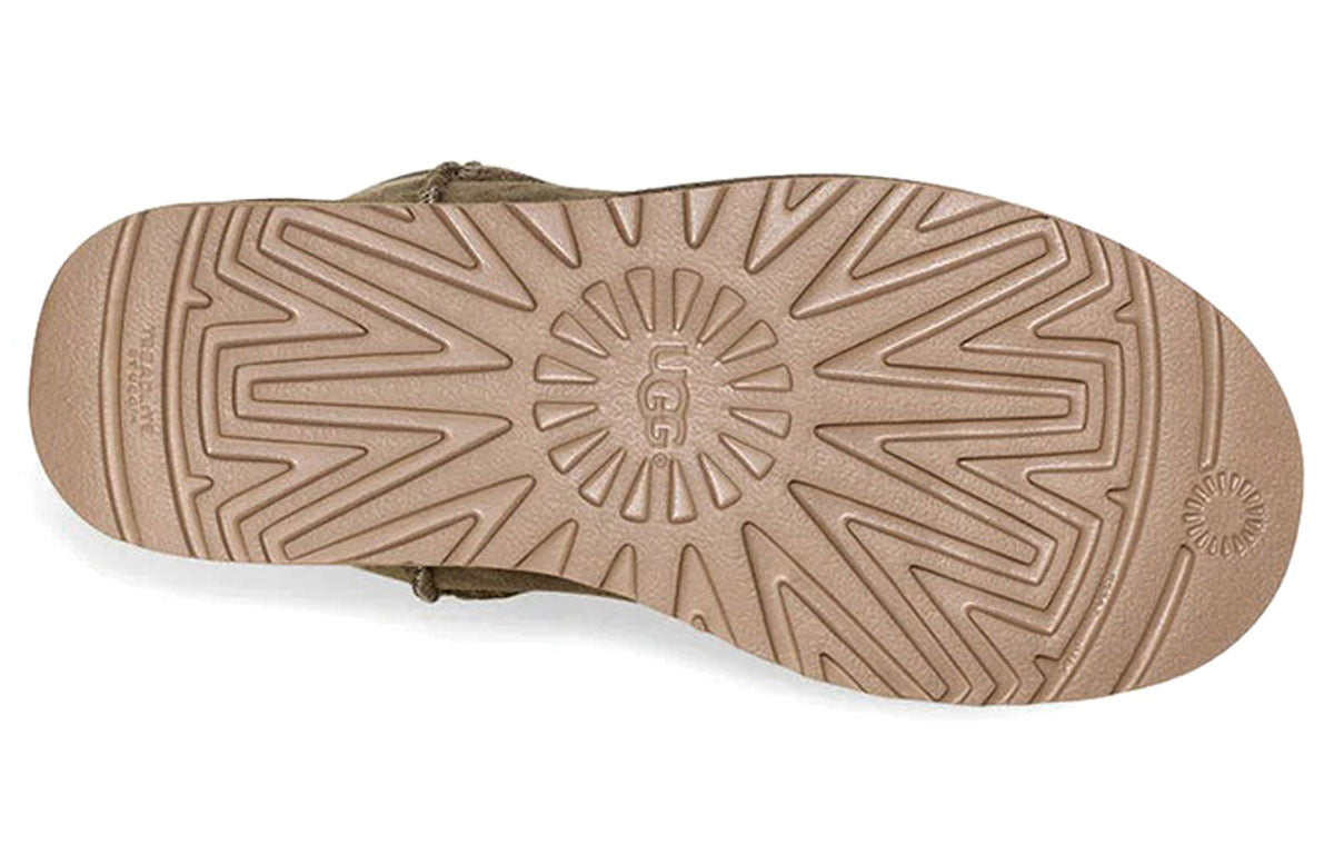 (WMNS) UGG Classic Mini II 'Brown' 1016222-ESRY