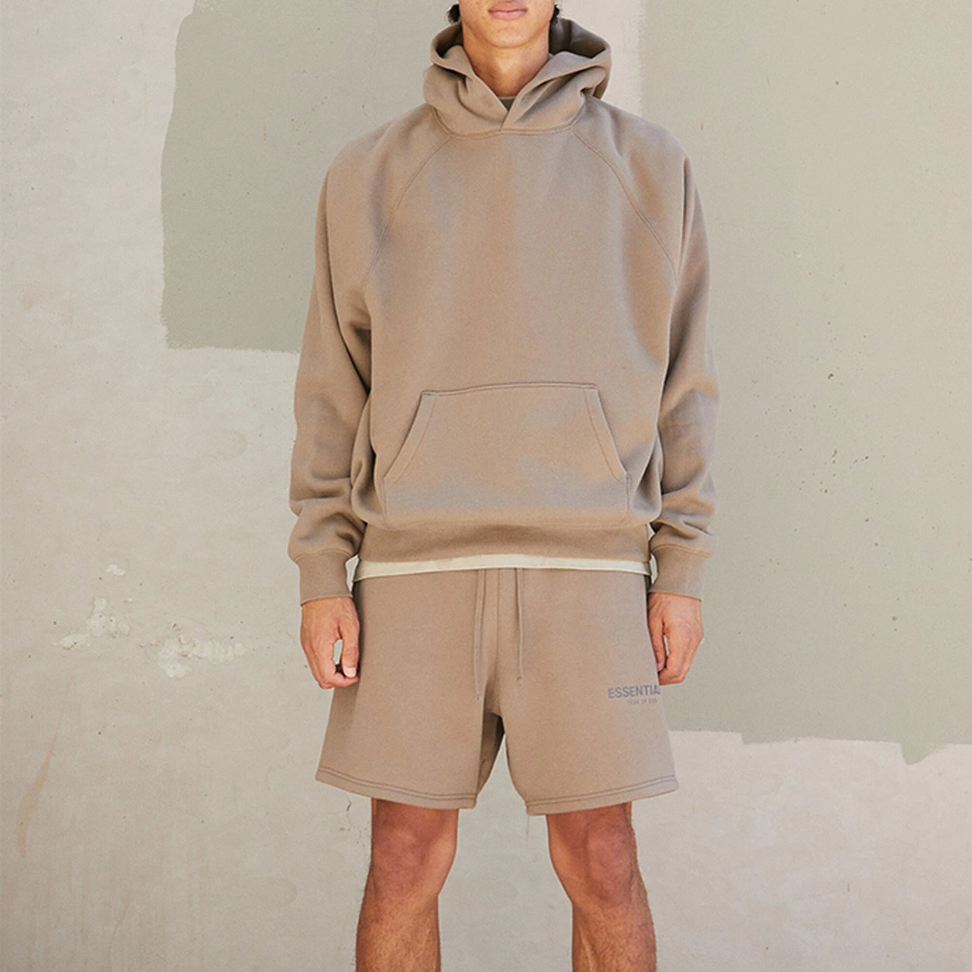 Fear of God Essentials FW21 Pullover Logo Hoodie 'Harvest' FOG-FW21-002