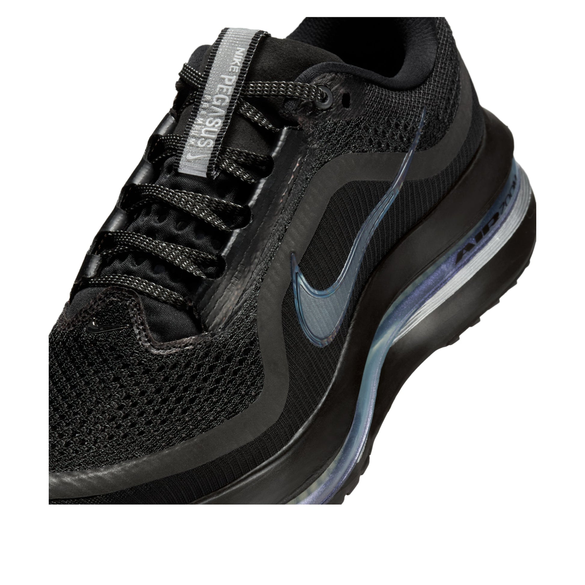 (WMNS) Nike Air Zoom Pegasus Premium 'Black Metallic Silver' HQ2593-004