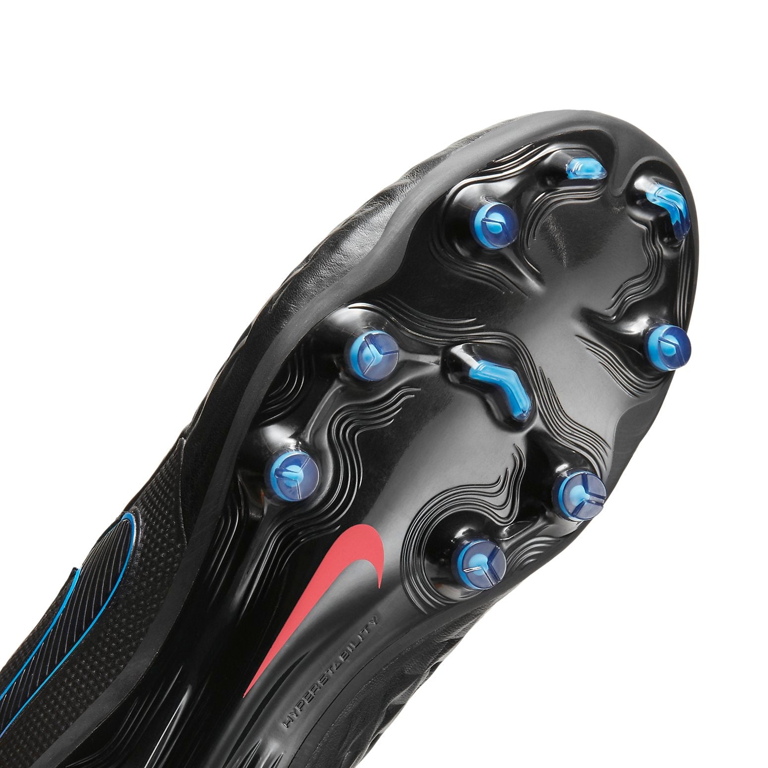 Nike Tiempo Legend 8 Elite FG 'Black Siren Red Photo Blue' AT5293-090