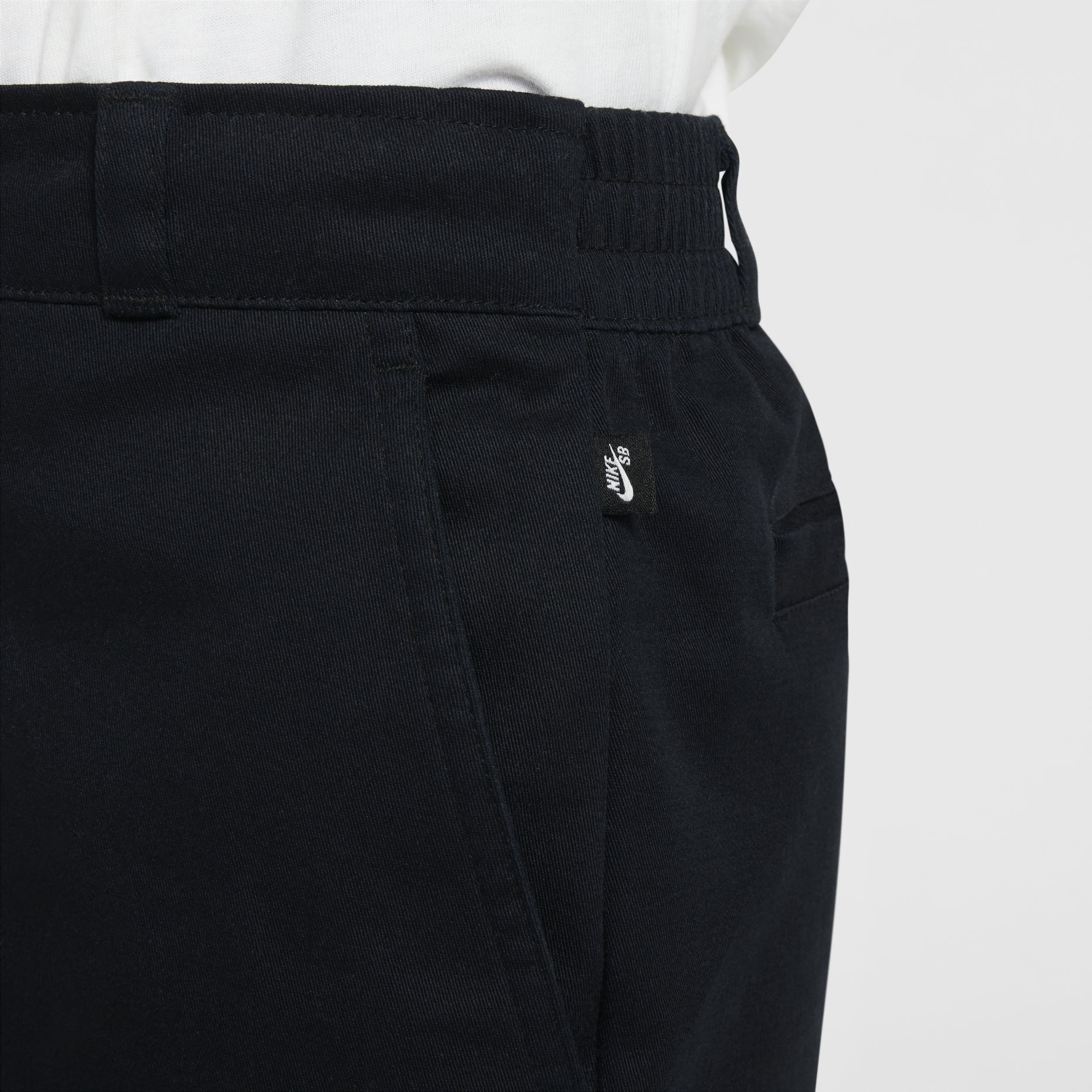 (GS) Nike SB Chino Skate Shorts 'Black' FN9217-010