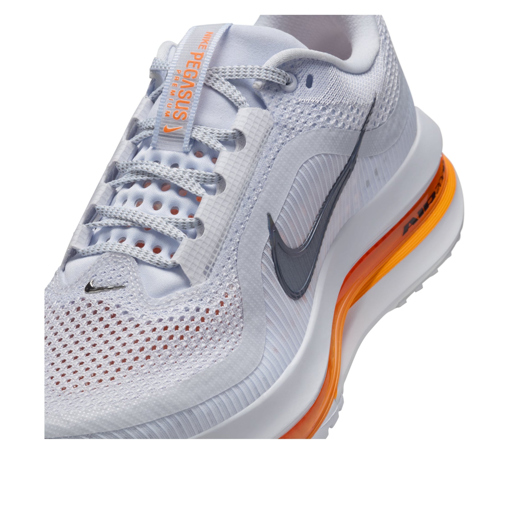 (WMNS) Nike Pegasus Premium 'Football Grey Total Orange' HQ2593-001