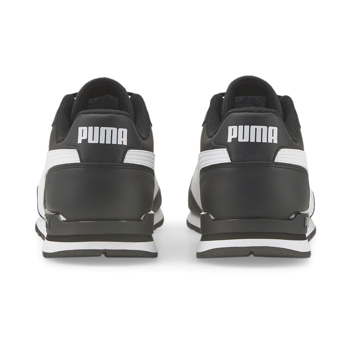 PUMA ST Runner v3 Leather 'Black White' 384855-06