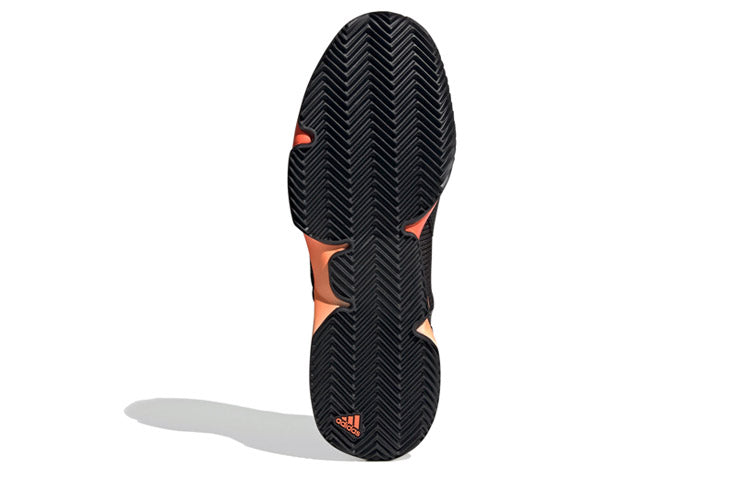 adidas Ubersonic 2 Clay Court 'Black White Orange' FV1458
