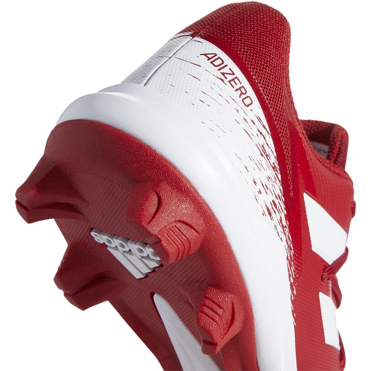 adidas Adizero Afterburner 8 Mid Cleats 'Red' FZ4243
