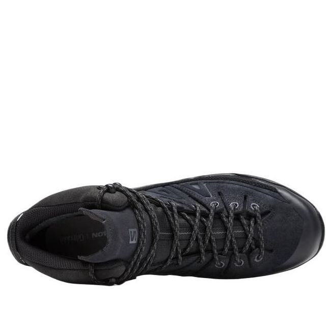 SALOMON X-ALP Mid Leather Gore-Tex 'Black Asphalt' 476387