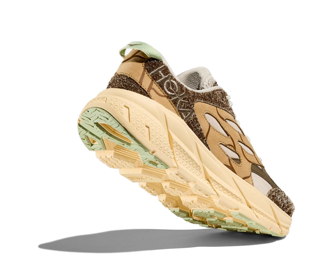 HOKA ONE ONE Clifton L Suede 'Oat Milk Pollen' 1150910-OLL