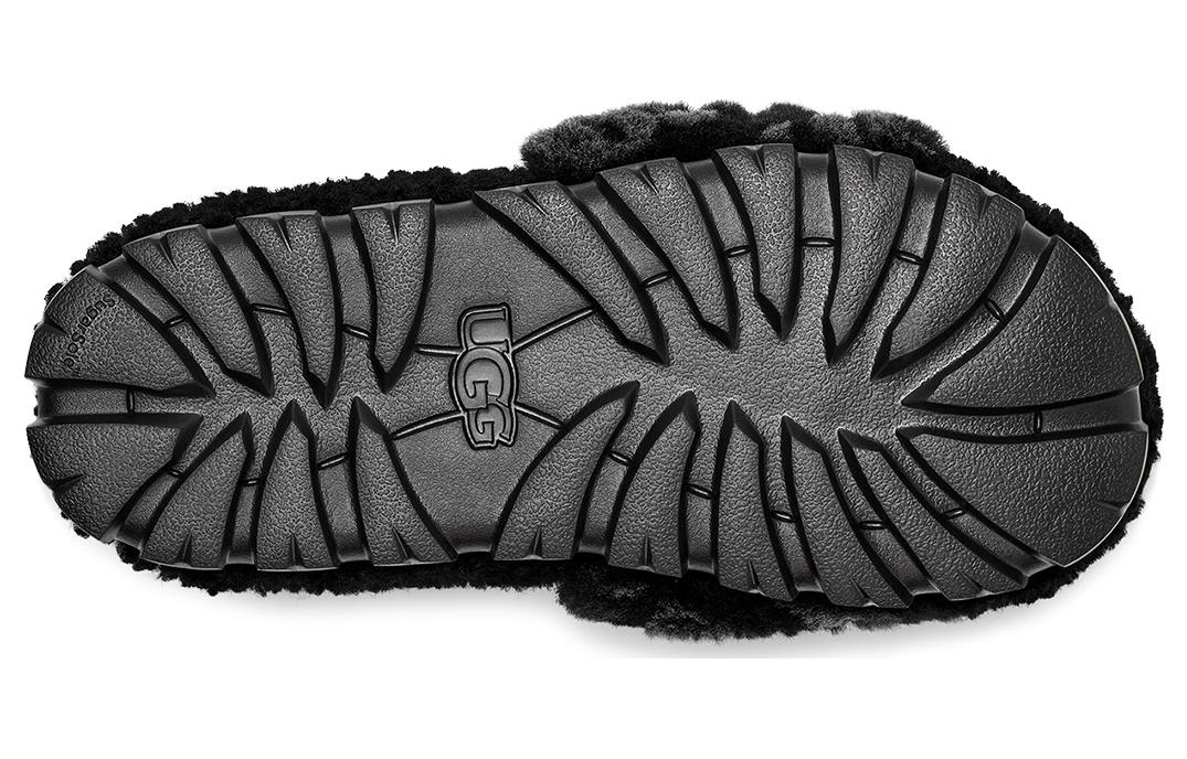(WMNS) UGG Logo Slides 'Black' 1148770-BLK