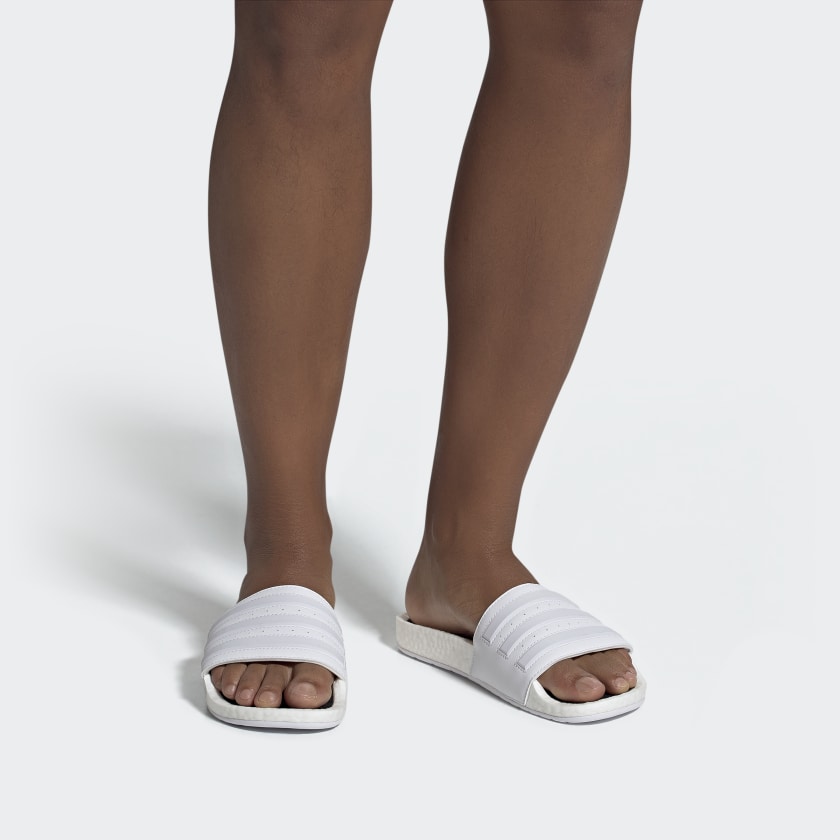adidas Adilette Boost Slides 'Cloud White' EG1909