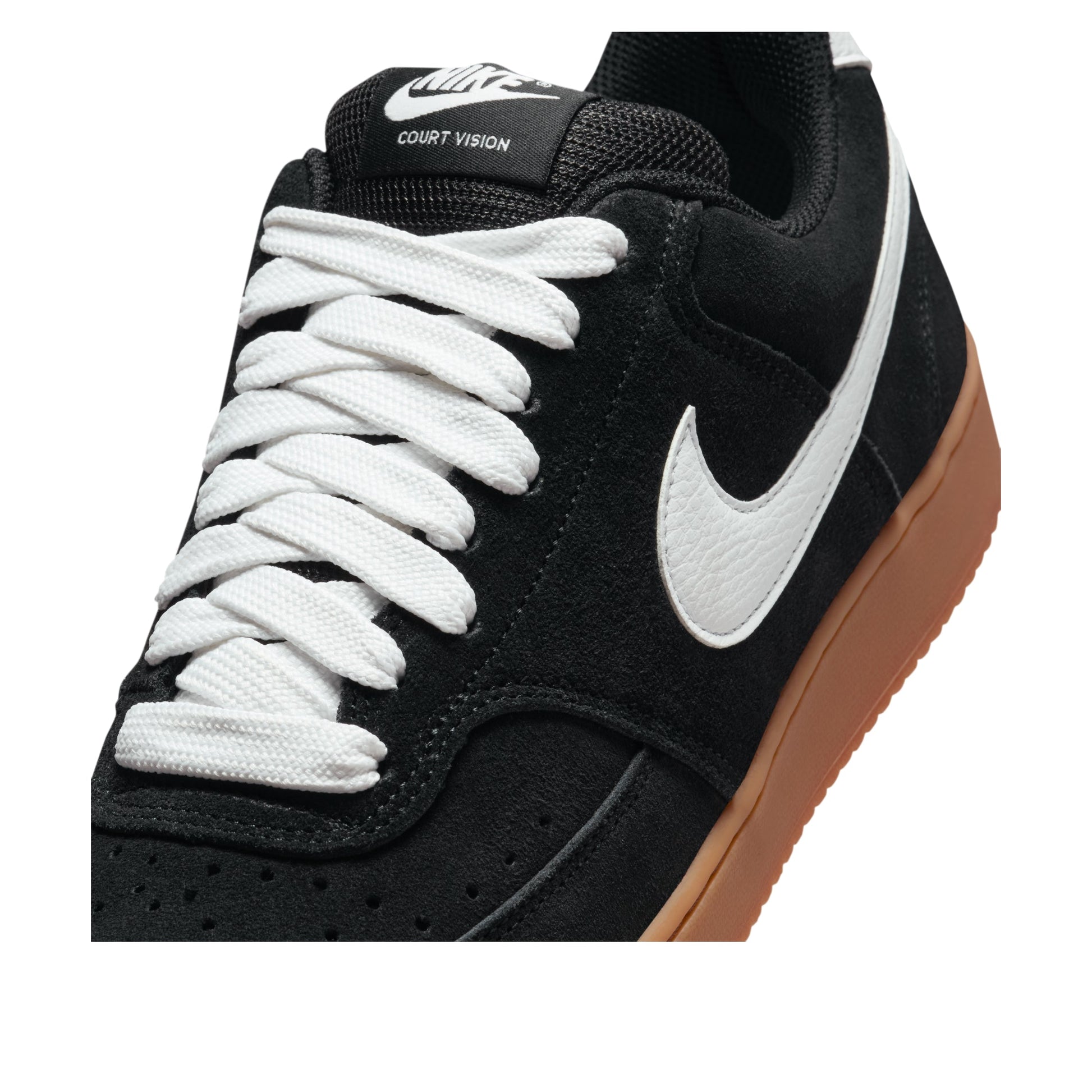 Nike Court Vision Low FL 'Black White Gum' IO7727-001
