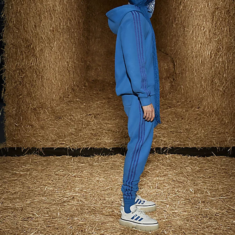 adidas originals x IVY PARK Crossover Casual Solid Color Bundle Feet Long Pants/Trousers Blue H61692
